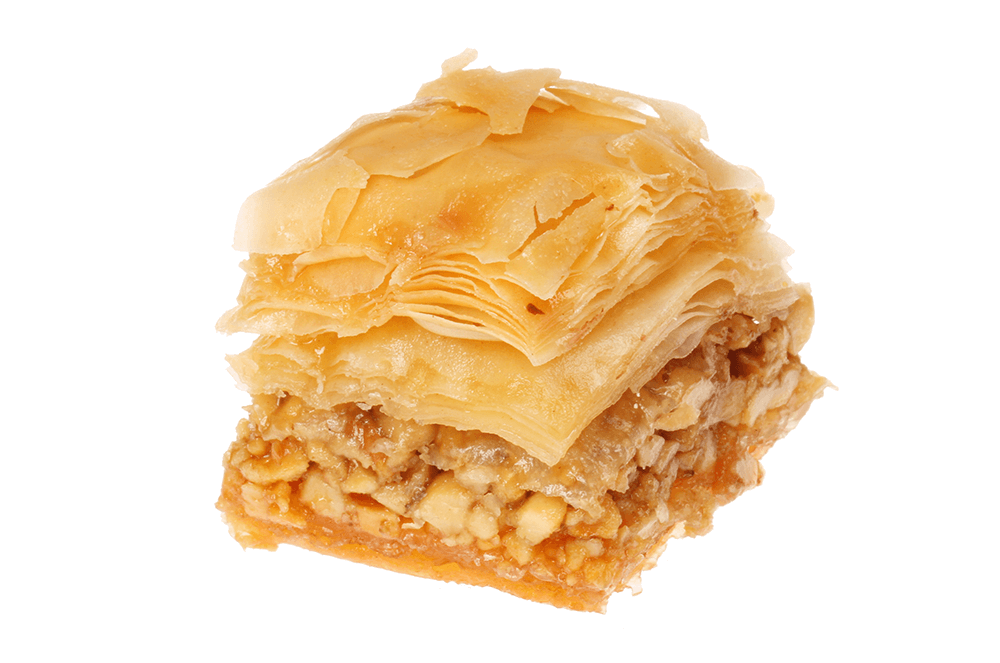 Piece of baklava